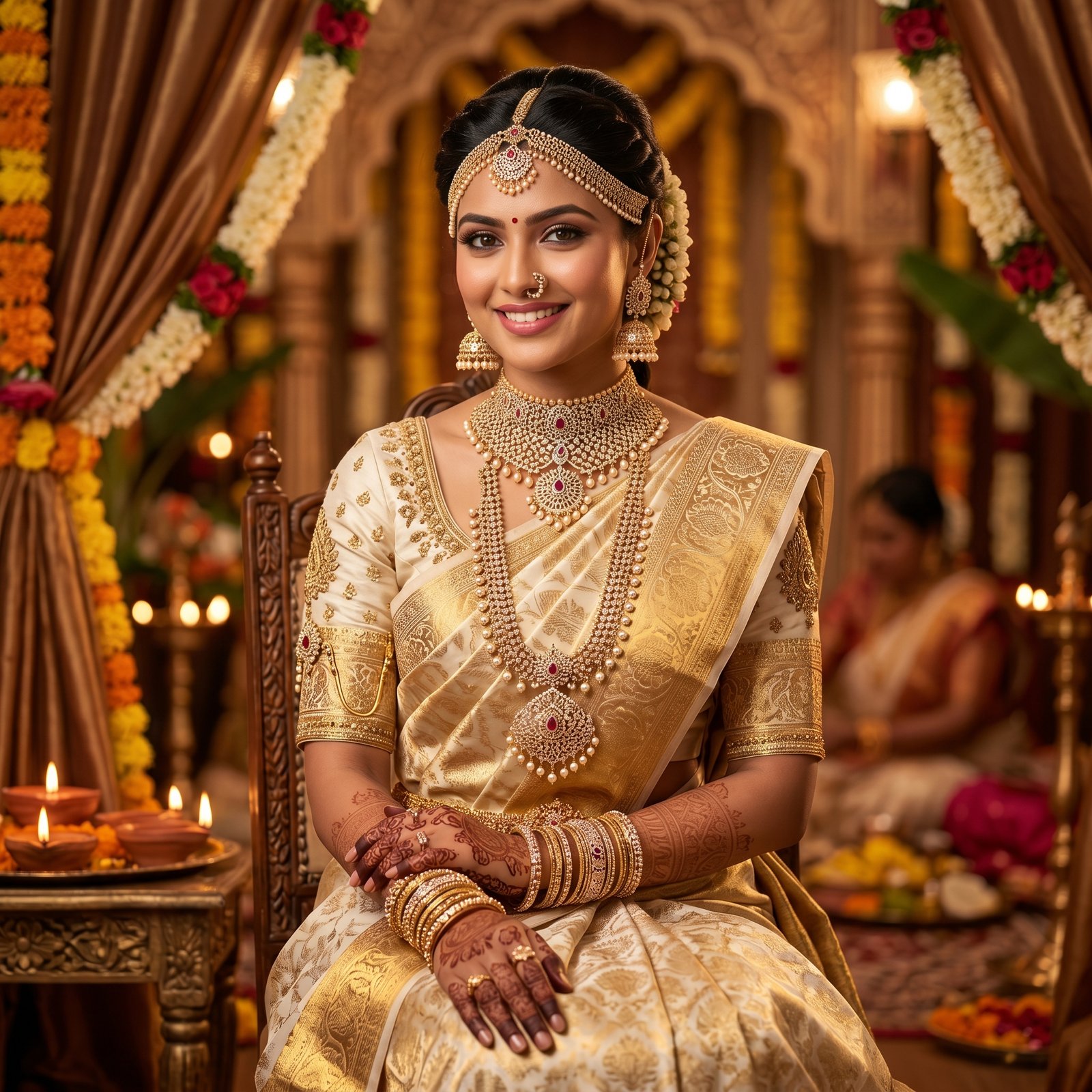Luxury bridal jewellery collection for Indian weddings by Avadhara